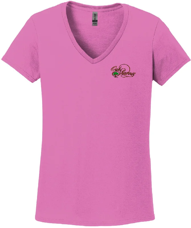 Gildan Ladies Heavy Cotton 100% Cotton V-Neck T-Shirt