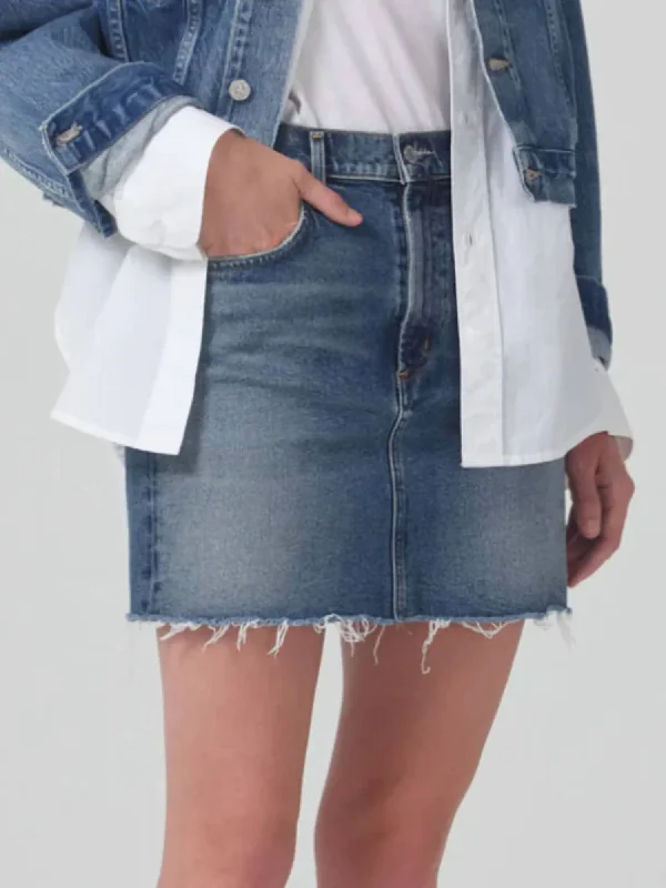 Beatnik Mini Skirt In Edlewild