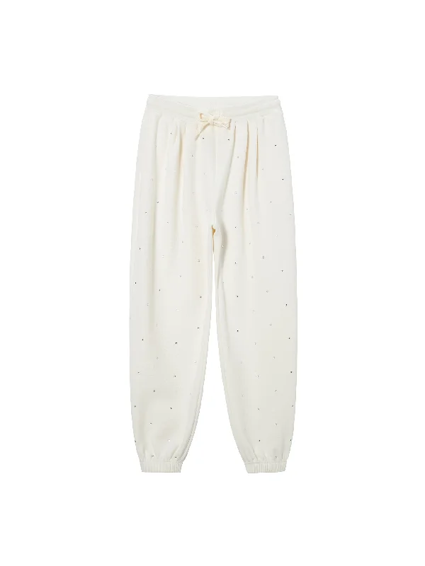 Betty Sparkle Pleated Sweatpants