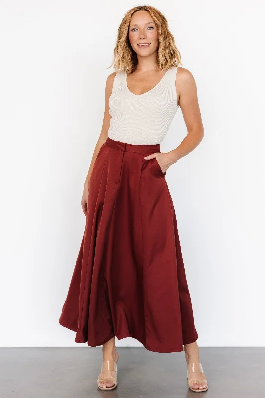 Shaylyn Maxi Skirt | Cinnamon