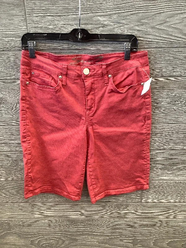 Shorts By Seven 7 In Orange, Size: 8