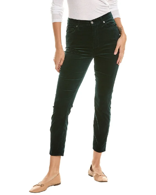 7 For All Mankind High-Rise Ankle Skinny Jean