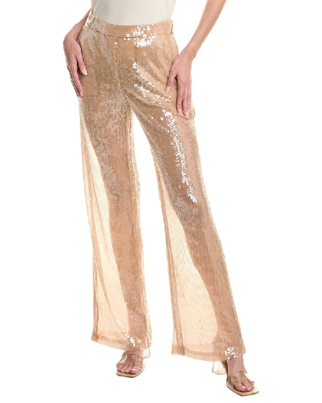 BCBGMAXAZRIA Sequin Wide Leg Pant