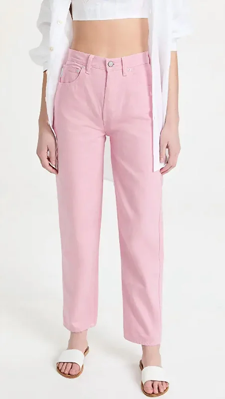 The Toby High Rise Jean In Tickled Pink