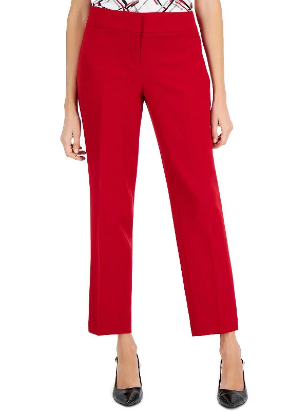 Womens Slim Mid Rise Skinny Pants