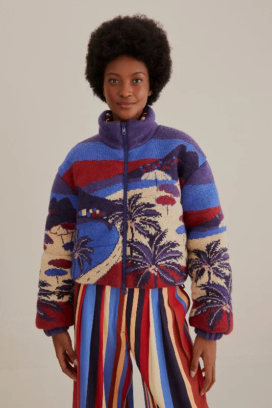 Carioca Tricot Puffer Jacket