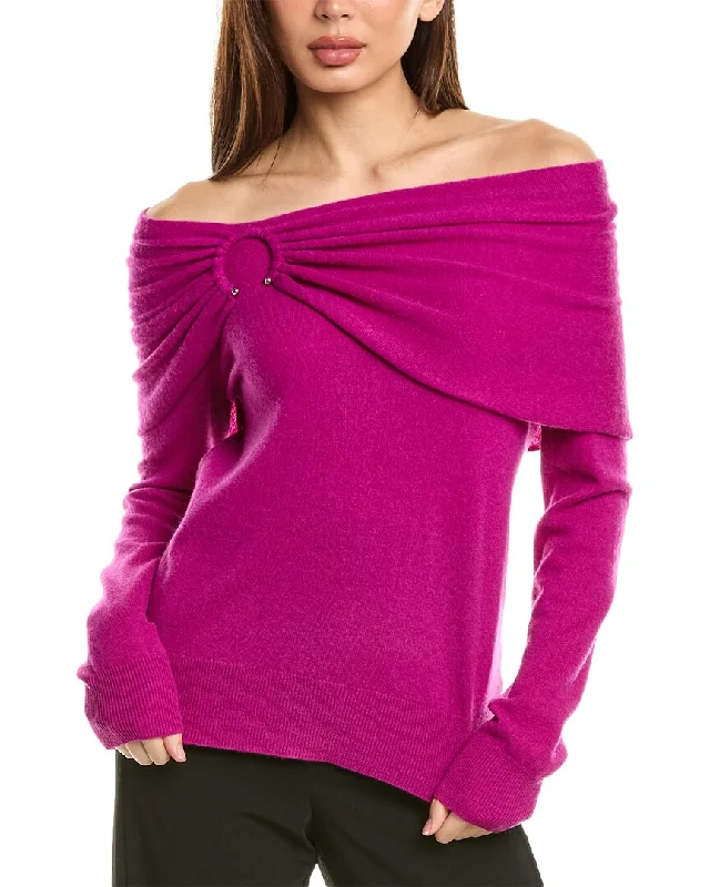 InCashmere Ring Cashmere Sweater