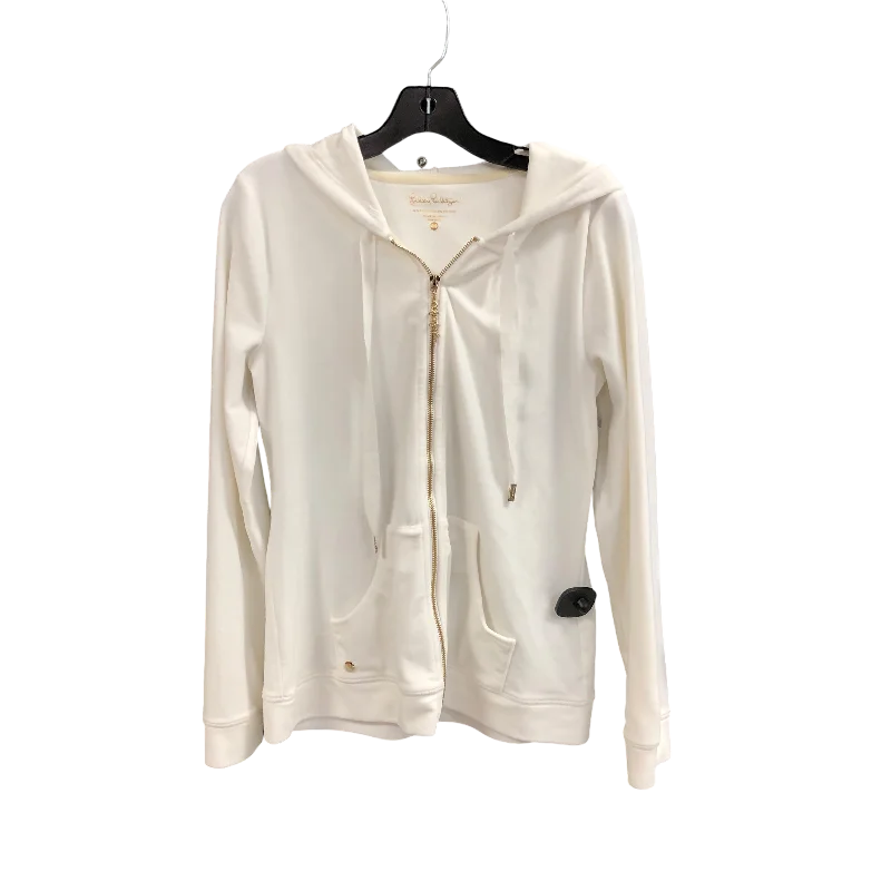 Jacket Designer By Lilly Pulitzer In White, Size: M