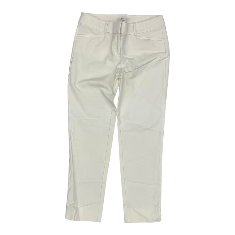 Pants Chinos & Khakis By Loft In White, Size:4