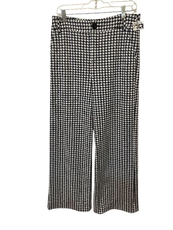 Pants Dress By Cabi In Black & White, Size: 10