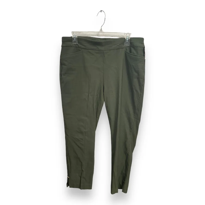 Pants Other By Chicos In Green, Size: 12p