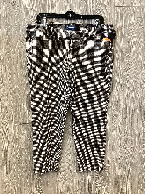 Pants Other By Old Navy In Black & White, Size: 16