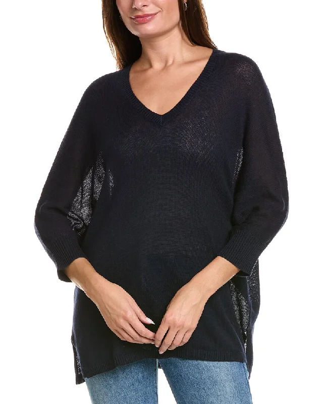 Two Bees Cashmere Lia Dolman Cashmere-Blend Beach Sweater