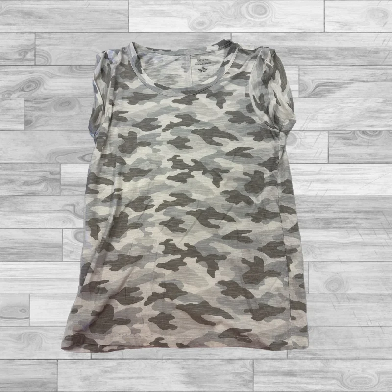 Top Sleeveless Basic By Banana Republic In Camouflage Print, Size: Xs