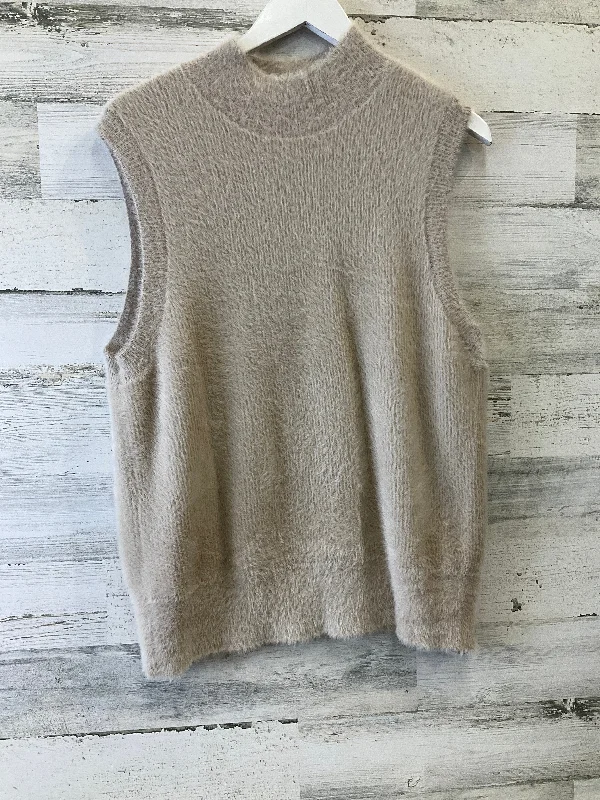 Top Sleeveless By Bailey 44 In Tan, Size: Xl