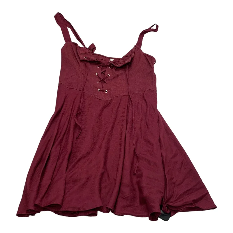 Dress Casual Short By Free People In Red, Size: L