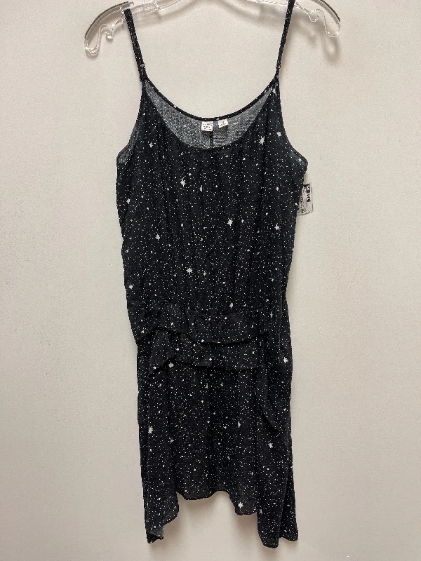 Black Dress Casual Midi Melrose And Market, Size M