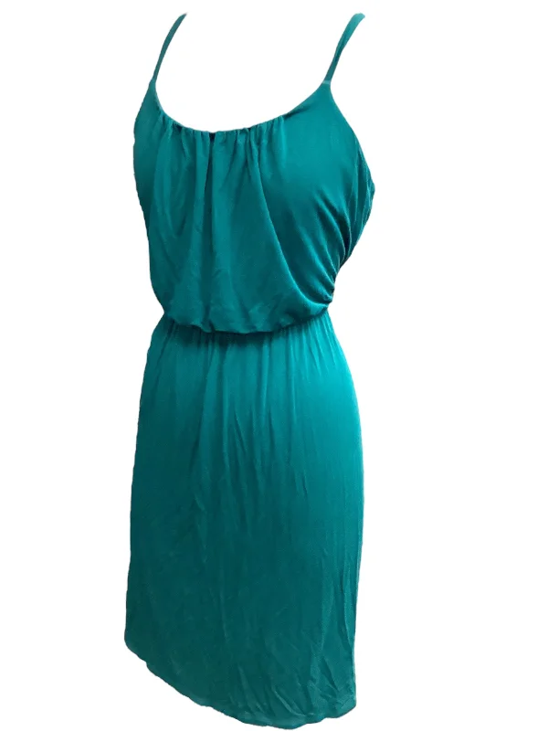 Green Dress Casual Midi Loft, Size L