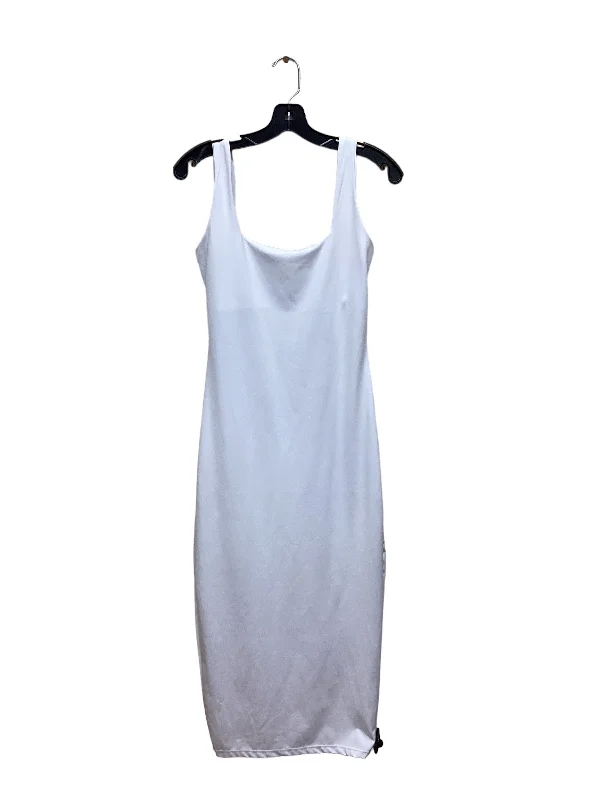 White Dress Casual Midi Cotton On, Size S