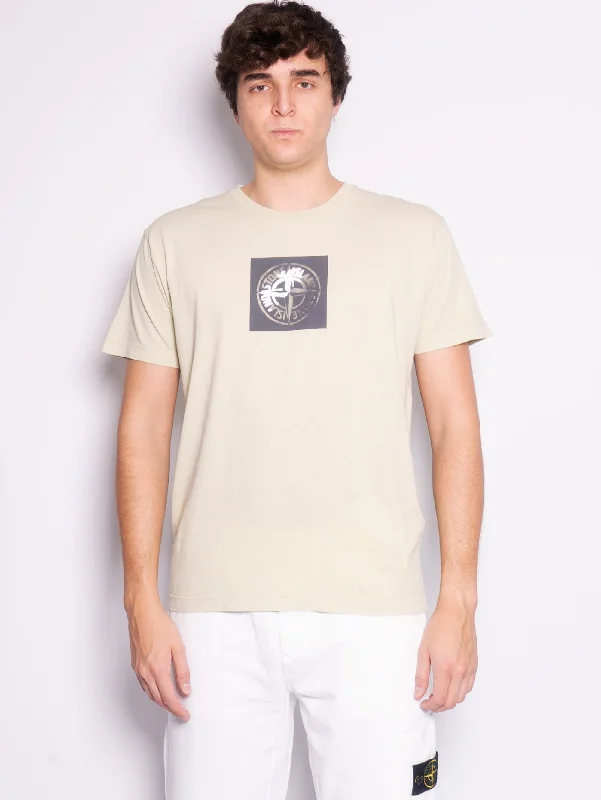 T-shirt con Stampa Institutional One Pistacchio