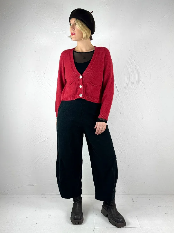 Blue Woman Rouge Pookie Crop Cardigan