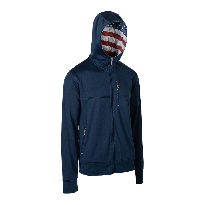 Full Zip Performance Hoodie | American Flag PreOrder